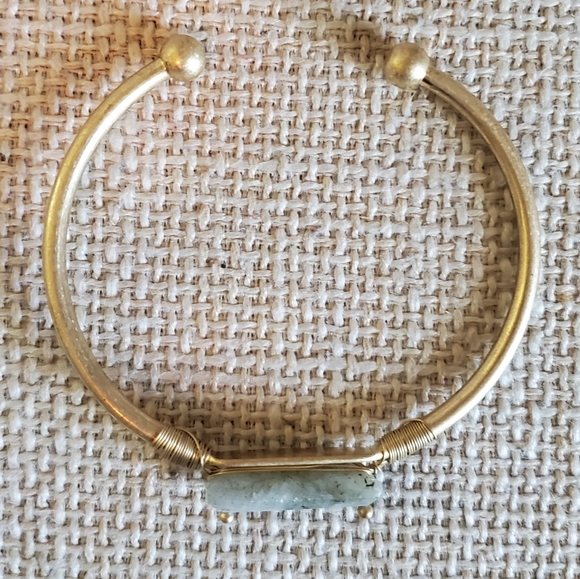 Handmade Stone Bangle - Picture 3 of 4